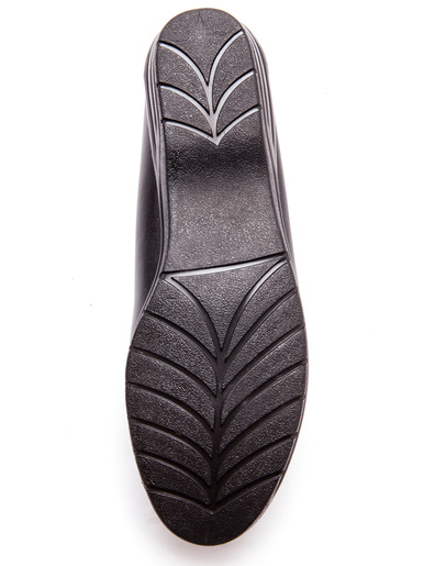 Mocassins à plateau lisse