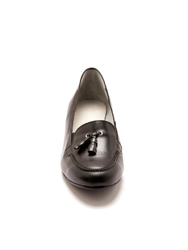 Trotteurs à pompons cuir demi-pointures