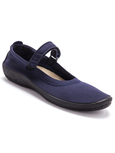 Babies en maille extensible - Pédiconfort - Marine