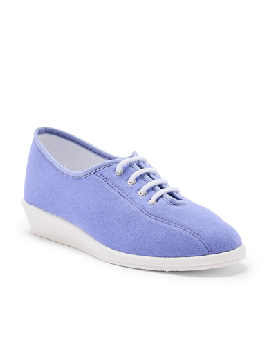 Derbies en toile intérieur éponge