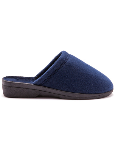 Mules en fibre polaire