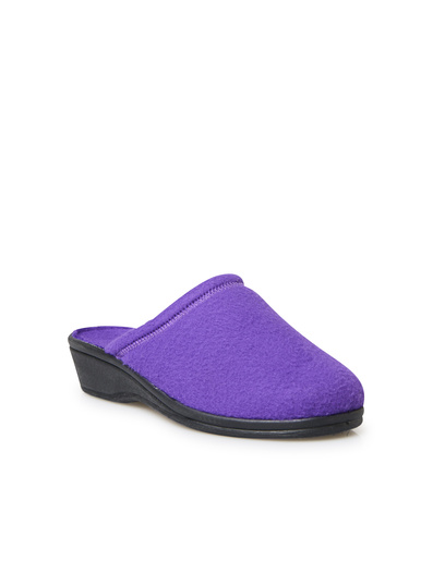Mules en fibre polaire