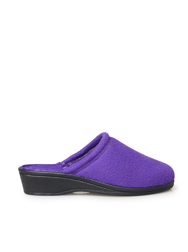 Mules en fibre polaire