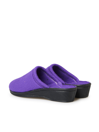 Mules en fibre polaire