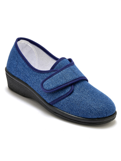 Derbies ultra-souples - Pédiconfort - Bleu jean