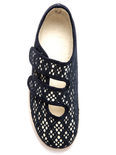 Derbies souples toile et éponge