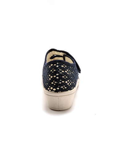 Derbies souples toile et éponge