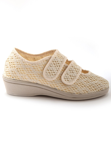 Derbies souples toile et éponge
