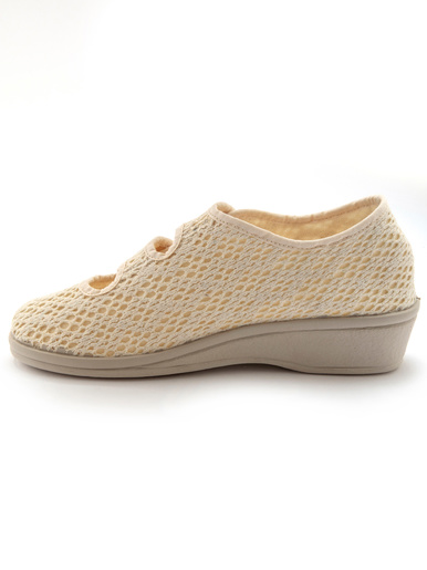 Derbies souples toile et éponge