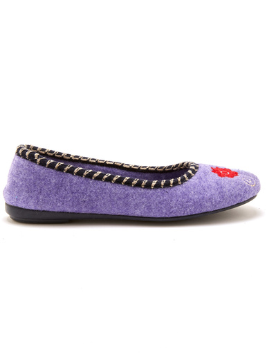 Ballerines brodées