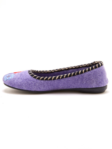 Ballerines brodées