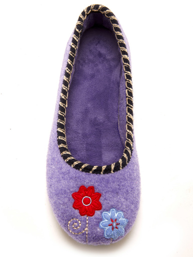Ballerines brodées