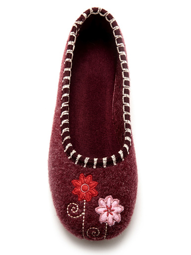 Ballerines brodées