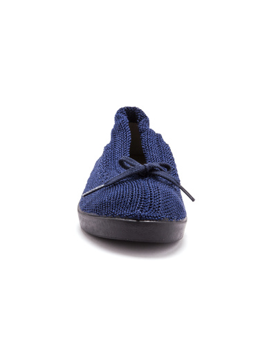 Ballerines au dessus tricoté femme