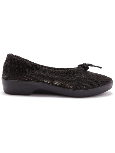 Ballerines au dessus tricoté femme