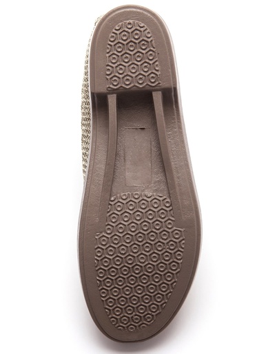 Ballerines au dessus tricoté femme - Pédiconfort - Beige