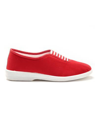 Ballerines en toile