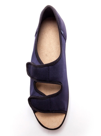 Sandales maille extensible - Pédiconfort - 