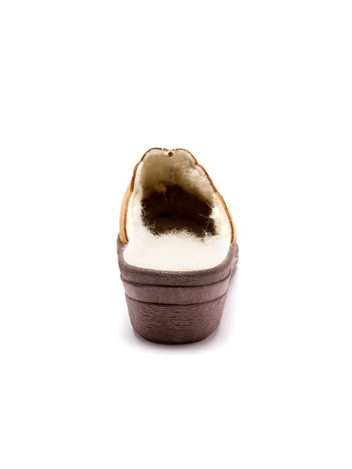 Sabots cuir fourrés laine majoritaire