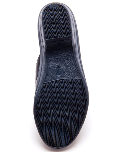 Mules en cuir ajouré