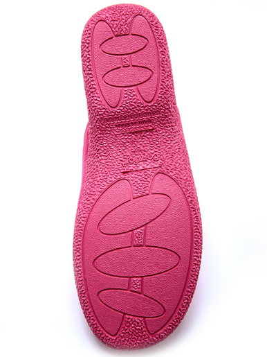 Mules brodées doublure éponge