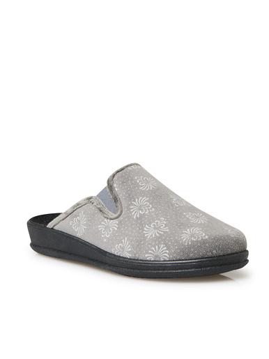 Mules avec élastiques - Pédiconfort - Gris