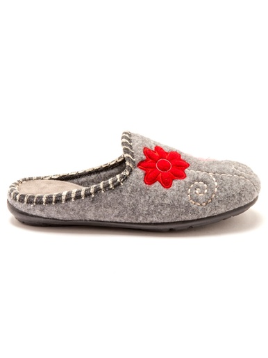 Mules brodées