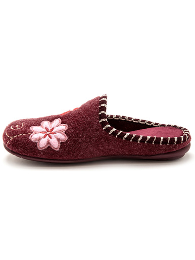 Mules brodées