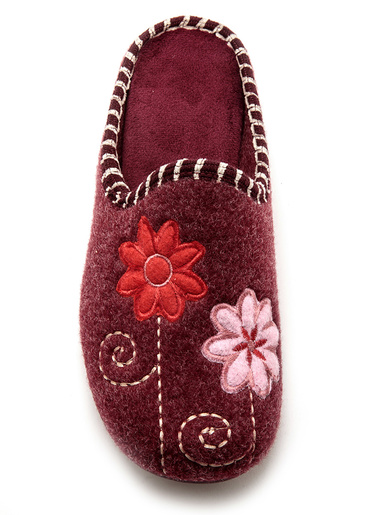 Mules brodées