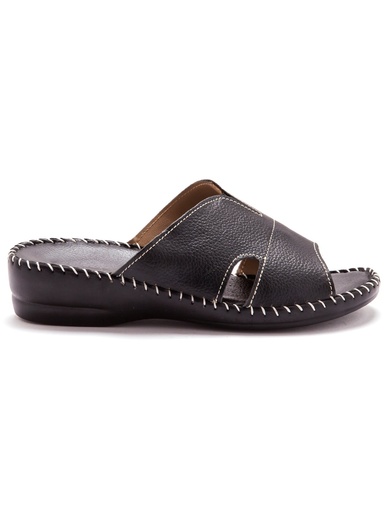 Mules cuir à aérosemelle®