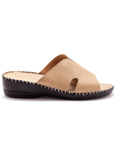 Mules cuir à aérosemelle®
