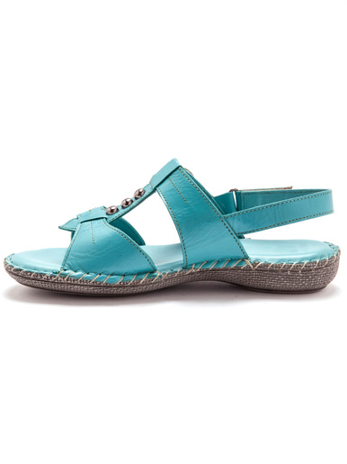 Sandales ultra souples en cuir - Pédiconfort - 