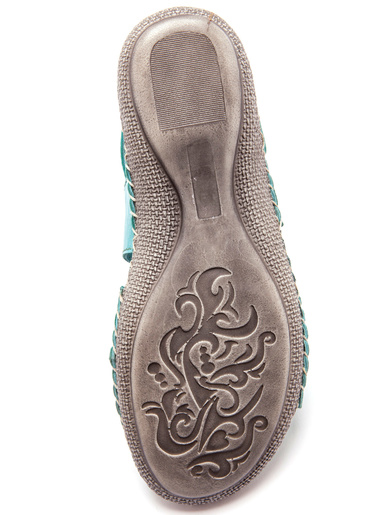Sandales ultra souples en cuir - Pédiconfort - 
