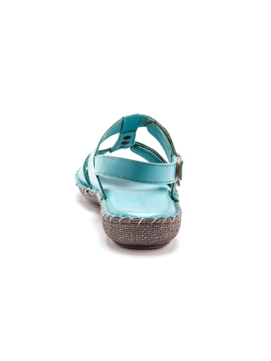 Sandales ultra souples en cuir - Pédiconfort - 