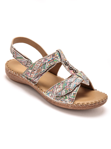 Sandales ultra souples en cuir