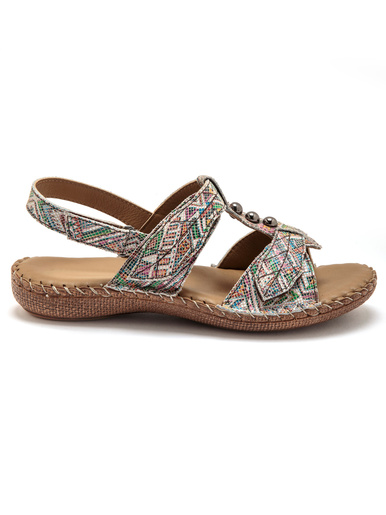 Sandales ultra souples en cuir
