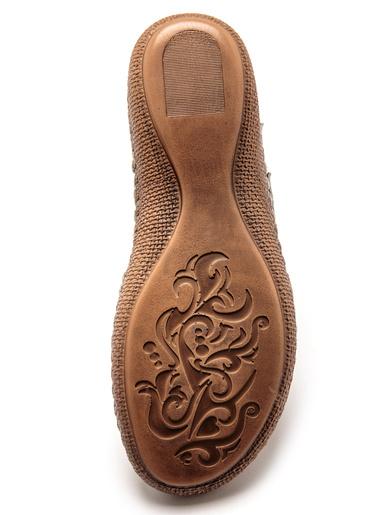 Sandales ultra souples en cuir