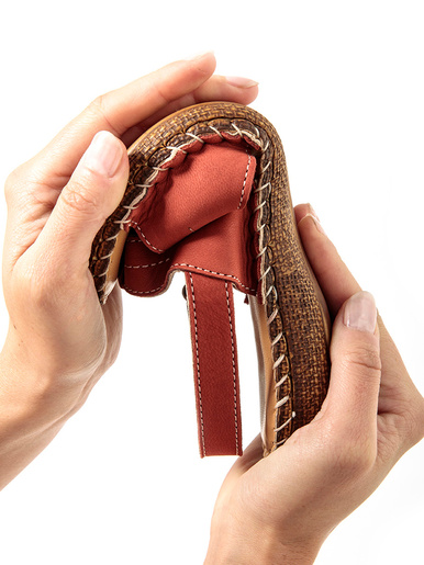 Sandales ultra souples en cuir - Pédiconfort - 