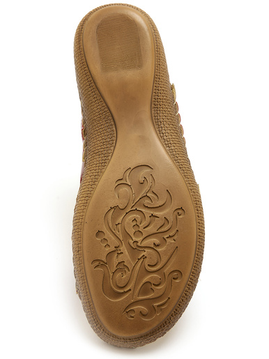 Sandales ultra souples en cuir