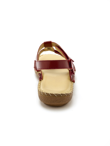Sandales ultra souples en cuir