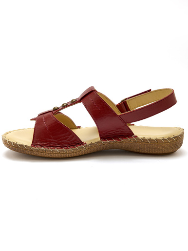 Sandales ultra souples en cuir
