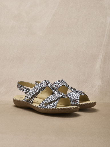Sandales ultra souples en cuir