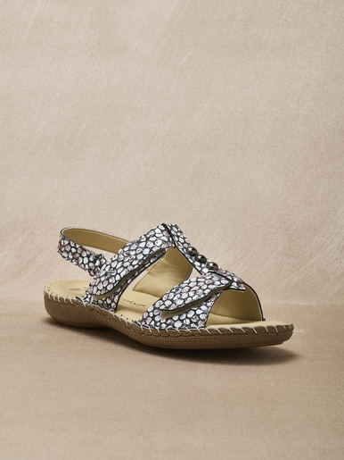 Sandales ultra souples en cuir