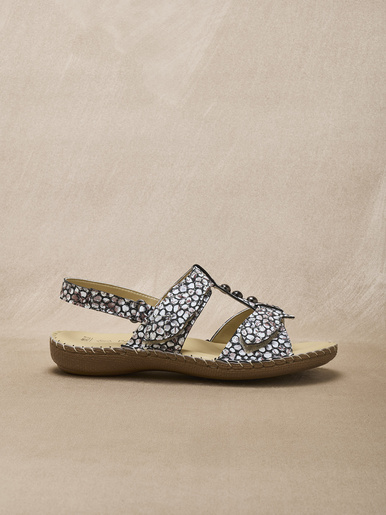 Sandales ultra souples en cuir