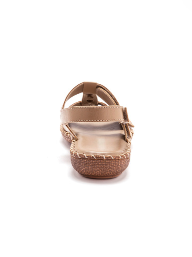 Sandales ultra souples en cuir