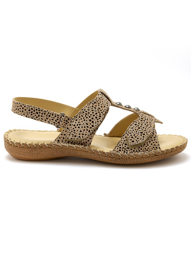 Sandales ultra souples en cuir