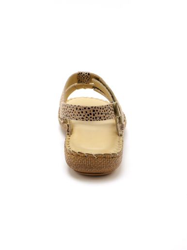 Sandales ultra souples en cuir