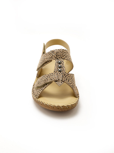 Sandales ultra souples en cuir
