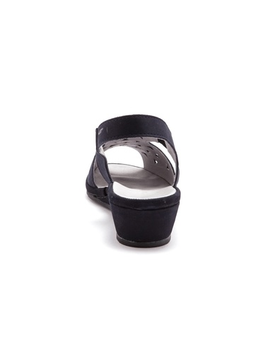 Sandales ultra souples cuir aérosemelle® - Pédiconfort - Marine