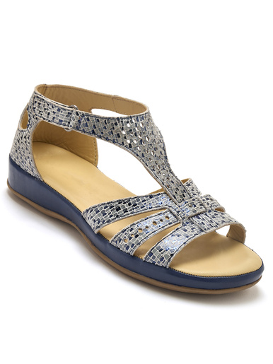 Sandales cuir ajouré